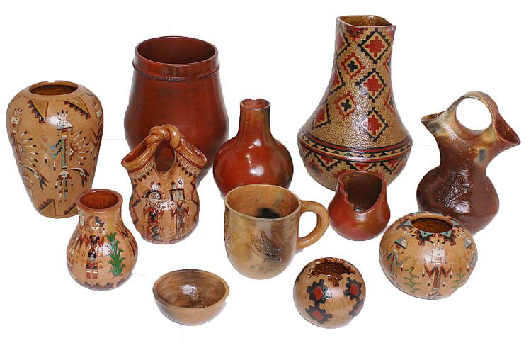 Navajo traditional pottery